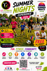 LT Fitness Summer Nights Experience In Partnership with DCR