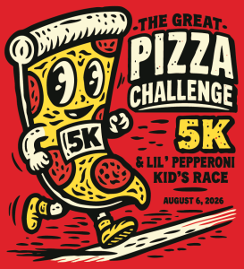 The Great Pizza Challenge 5K logo