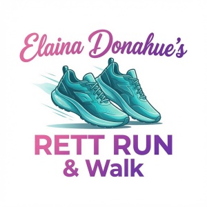 Elaina Donahue's Rett Run & Walk logo