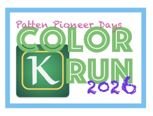 Patten Pioneer Days Color Run logo