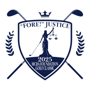 MCDA Foundation: Fore! Justice Golf Classic homepage