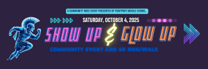 Show Up & Glow Up 5K home