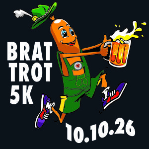 Brat Trot 5k logo