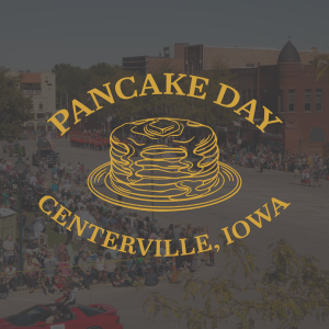 77th Annual Pancake Day Fun Run logo