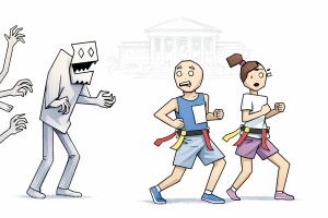 5K Zombie Run & One Mile Family Fun Run logo