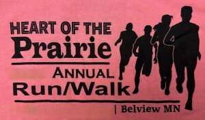 Heart of the Prairie 2k and 5k Run/Walk Event logo
