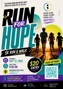 Run for Hope home