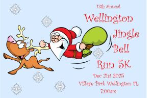 13th Annual Wellington Jingle Bell Run 5k home