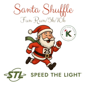 Santa Shuffle: Speed the Light 10K, 5K & Fun Run/Walk home