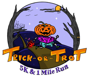 Trick or Trot 5K & 1 Mile Walk home