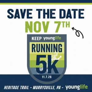 Keep Young Life Running 5k logo