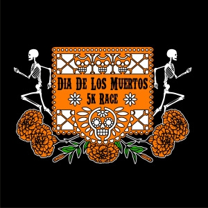 Día De Los Muertos 5k Race logo