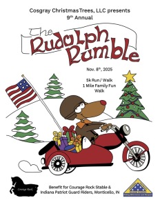 Rudolph Rumble Veteran's Benefit 5K Run-Walk/1M Walk 2025 home