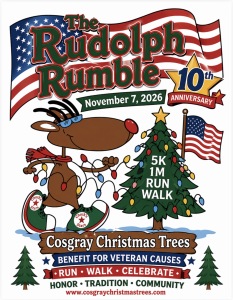 Rudolph Rumble Veteran's Benefit 5K Run-Walk/1M Walk 2026 home