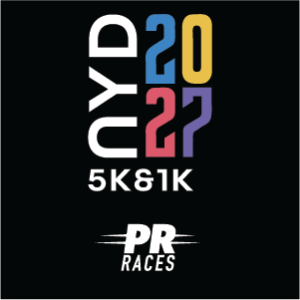=PR= Races: New Year's Day 5K & 1K logo