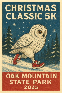 Christmas Classic 5k at Oak Mountain State Park logo