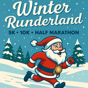 Winter Runderland 5K, 10K, & Half Marathon. Kids Dash homepage