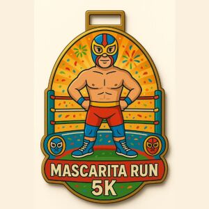 Mascarita 5K Run home