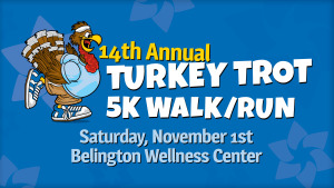14th Annual Turkey Trot logo