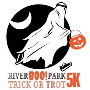 RiverBOO! Park 5K TRICK OR TROT logo