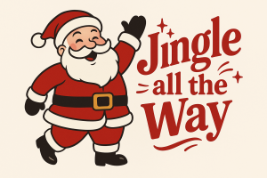 Jingle All the Way - Christmas Day 5K, 10K logo