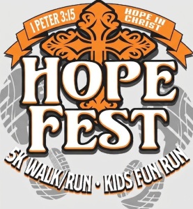 Hope Fest 5K Walk/Run & Kids Fun Run logo