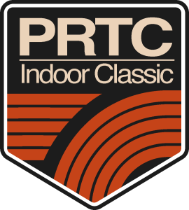 The PRTC Indoor Classic: All-comer's indoor track meet hosted by Philadelphia Runner Track Club logo