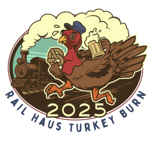 Rail Haus Turkey Burn 5K logo