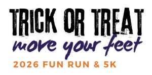 Trick or Treat, Move Your Feet 2026 logo