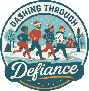 Dashing through Defiance - 1 MILE | 5K | 10K logo
