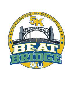 BEAT THE BRIDGE 5K CHALLENGE - Scholarship run/walk/virtual logo