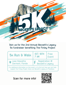 2nd Annual Beckett’s Legacy 5k home