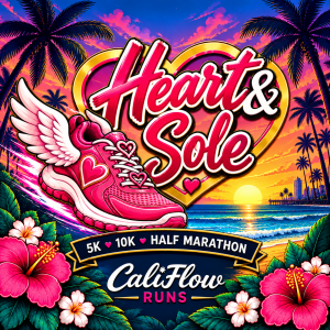 Heart and Sole Valentine's Run 5K, 10K, and Half Marathon by Califlow Runs homepage