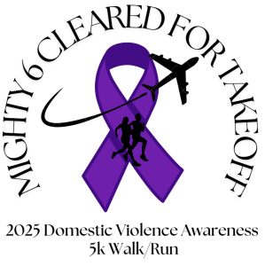 Mighty 6 Domestic Violence Awareness 5k logo