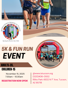 International School of Tucson's 2025 5K & Fun Run home