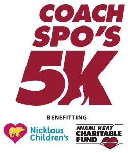 The Coach Spo's 5K, benefiting Nicklaus Children's and the Miami HEAT Charitable Fund homepage