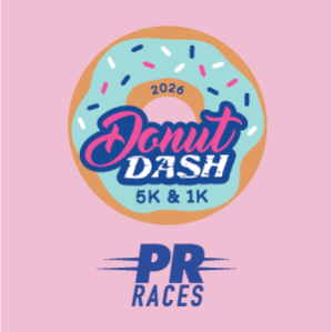 =PR= Races: Donut Dash 5K & 1K logo