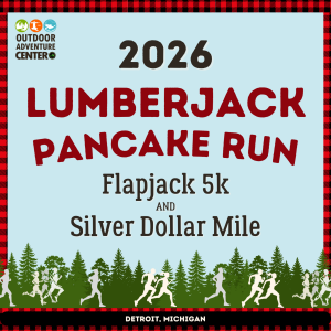 Lumberjack Pancake Run logo