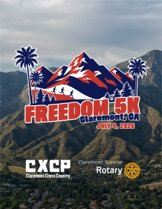 Claremont Freedom 5K logo