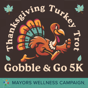 Berkeley Heights Gobble & Go 5K Turkey Trot Run or Walk home