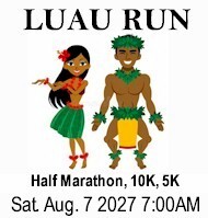 Luau Run Half Marathon -10K - 5K homepage