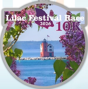Mackinac Island Lilac Festival 10K logo