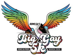 The Big Gay 5K & 1Mi. Pride Stride logo