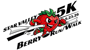 Star Valley 5K Berry Run/Walk logo