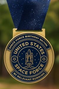Space Force Birthday "Live Virtual" 5k/10k home
