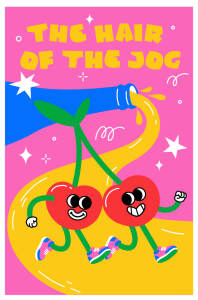 Hair of the Jog - Shoes & Brews New Year's Run Club 6k Run and Cheers logo