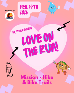 Love On The Run 5k & 1mi logo