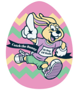 Catch The Bunny, Hop 5K / 1M Family Run/Walk home