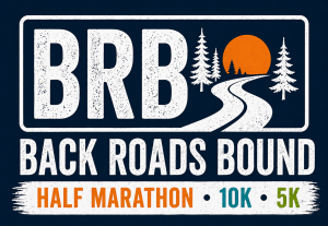 BRB - Back Roads Bound Half Marathon logo