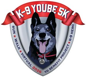 K-9 YOUBE 5k Run/Walk logo